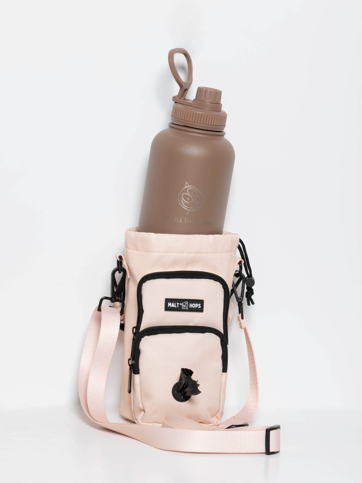 Barley Water Bottle Dog Walking Bag