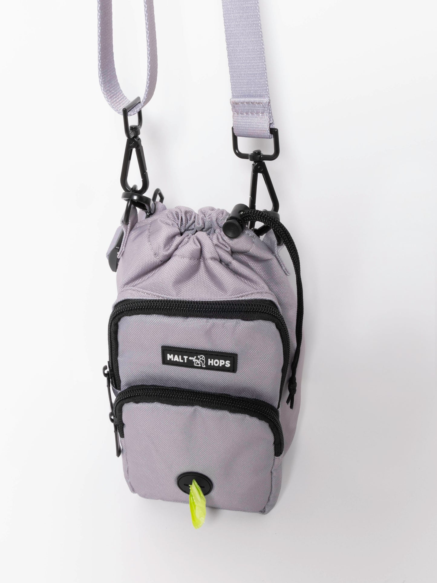 Light Grey Water Bottle Dog Walking Bag