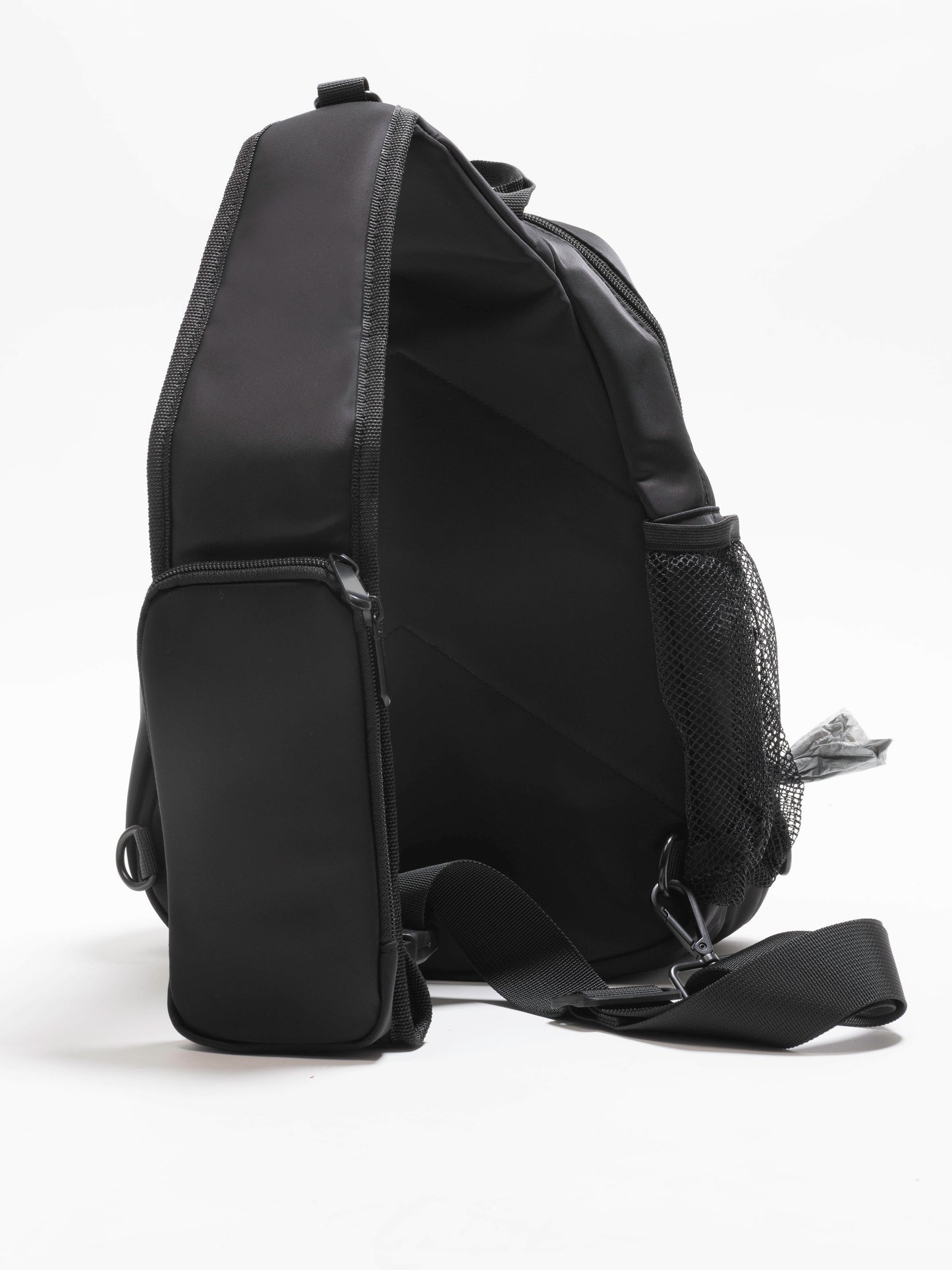 Black Bock Sling Dog Walking Backpack