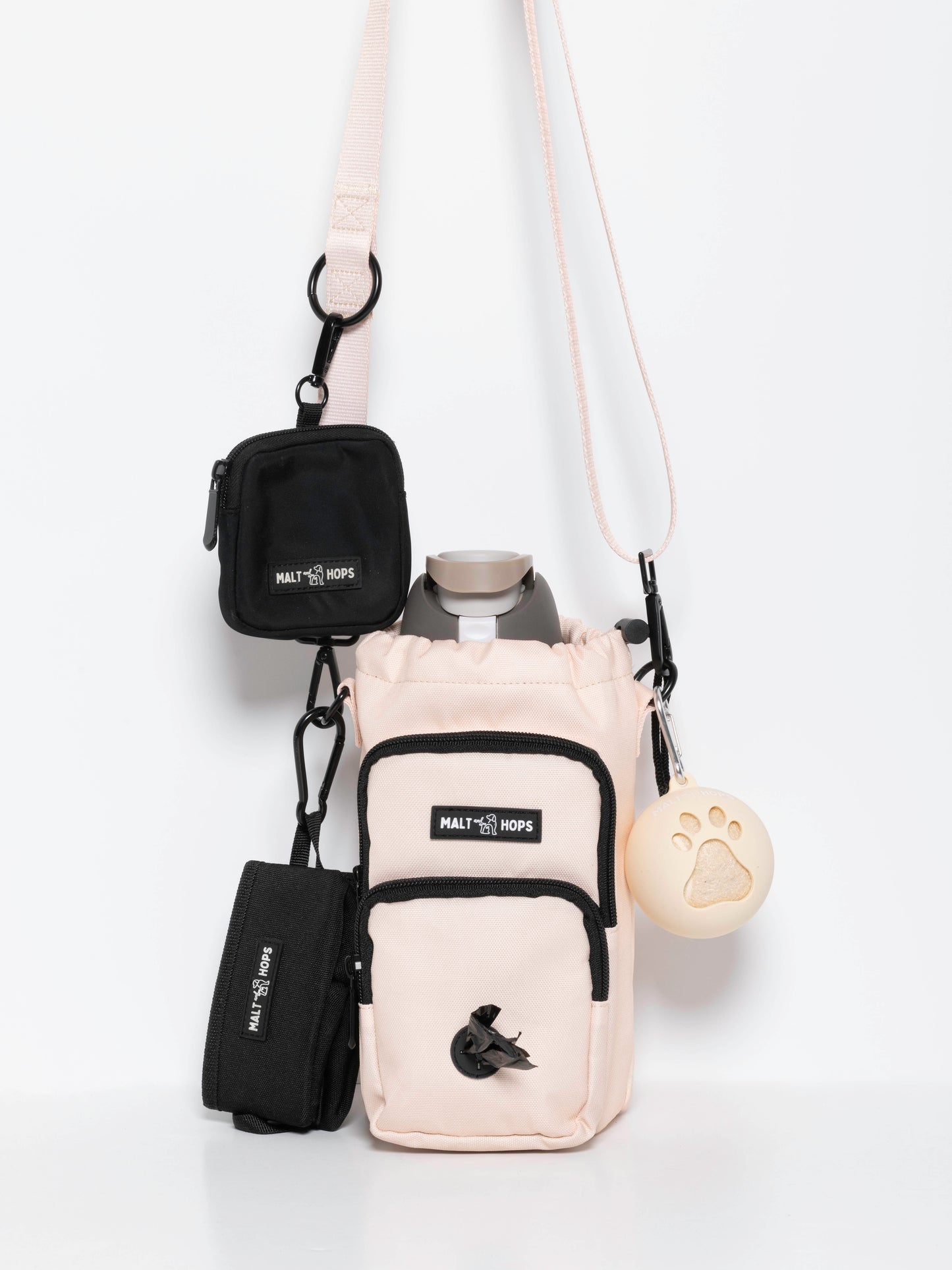 Barley Water Bottle Dog Walking Bag