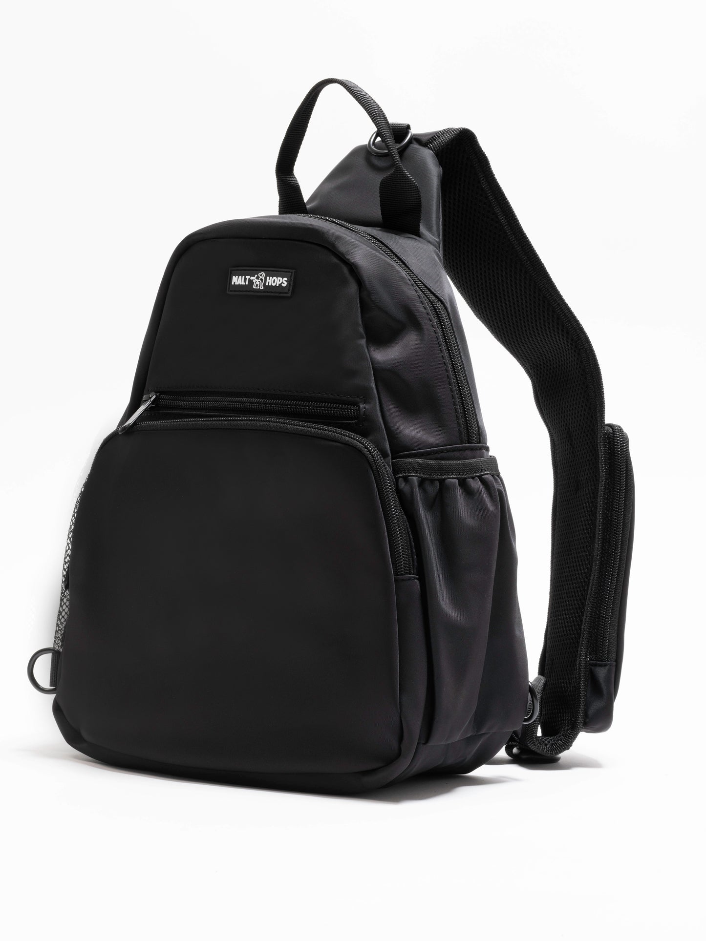 Black Bock Sling Dog Walking Backpack