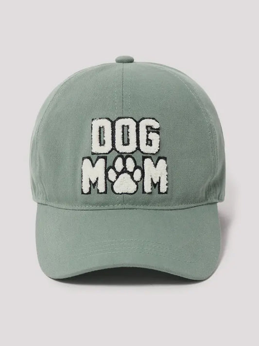 Sage "DOG MOM" HAT