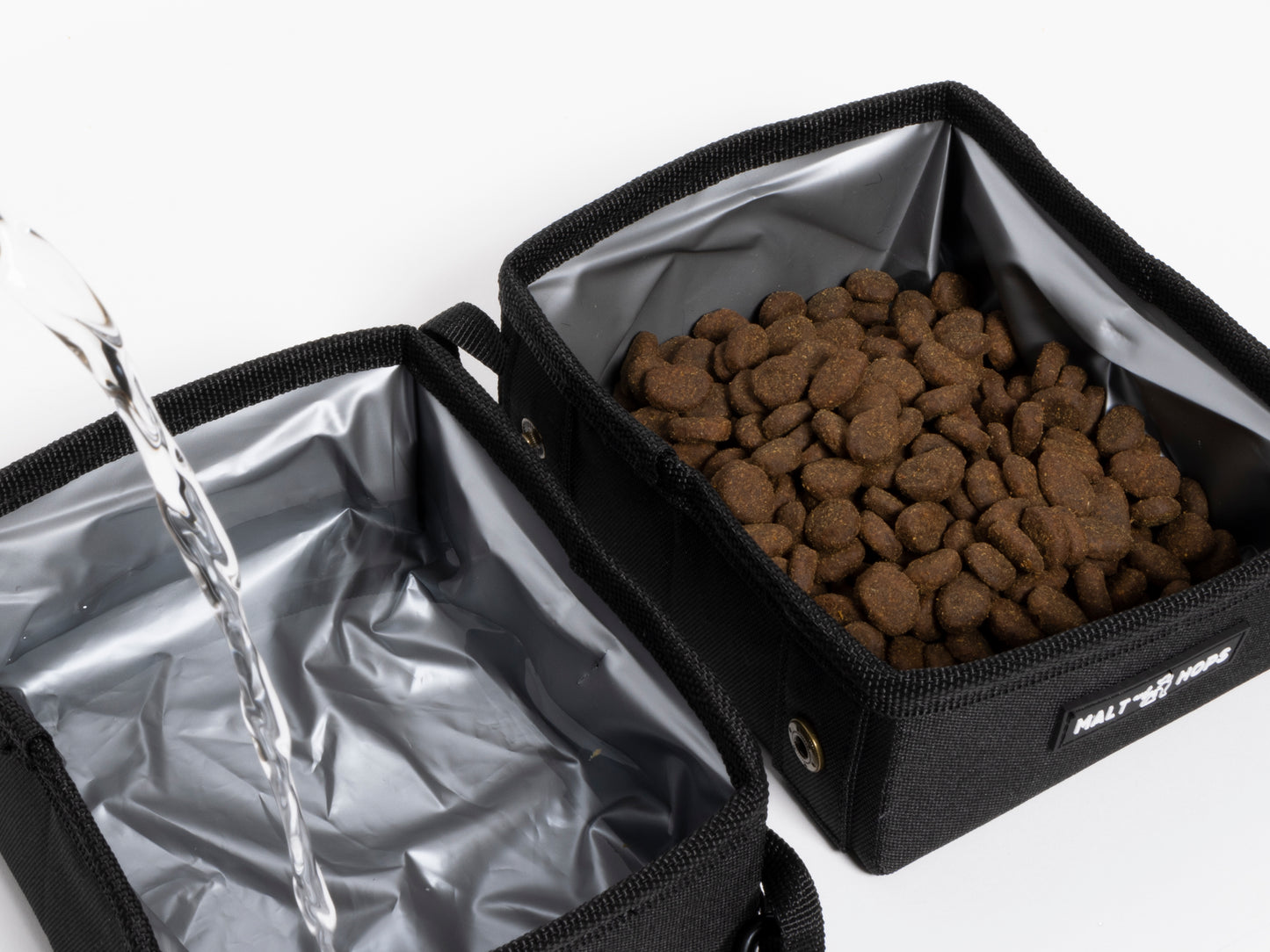 Foldable Black Bock Dog Bowl