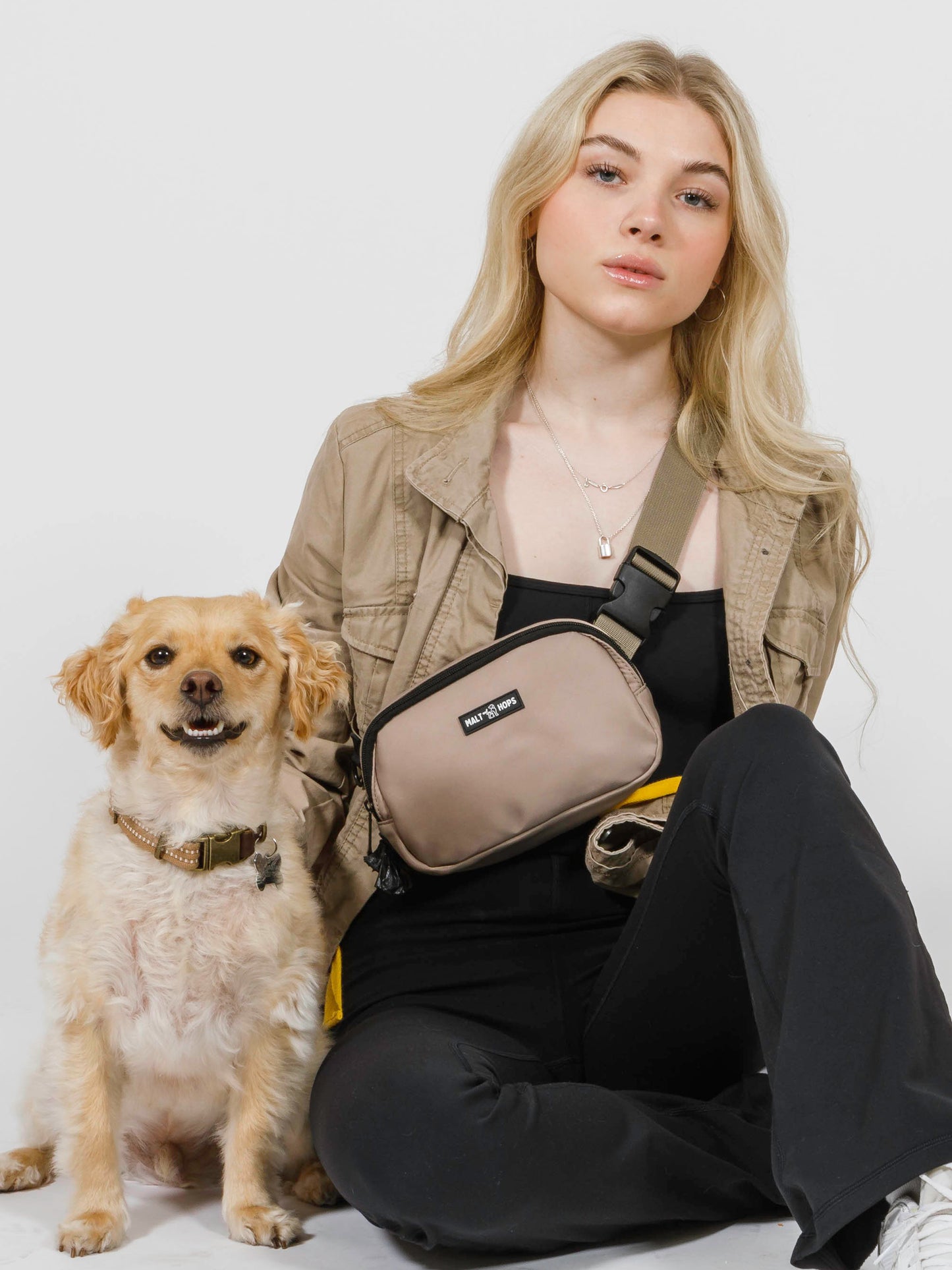 Taupe Lager Belt Bag
