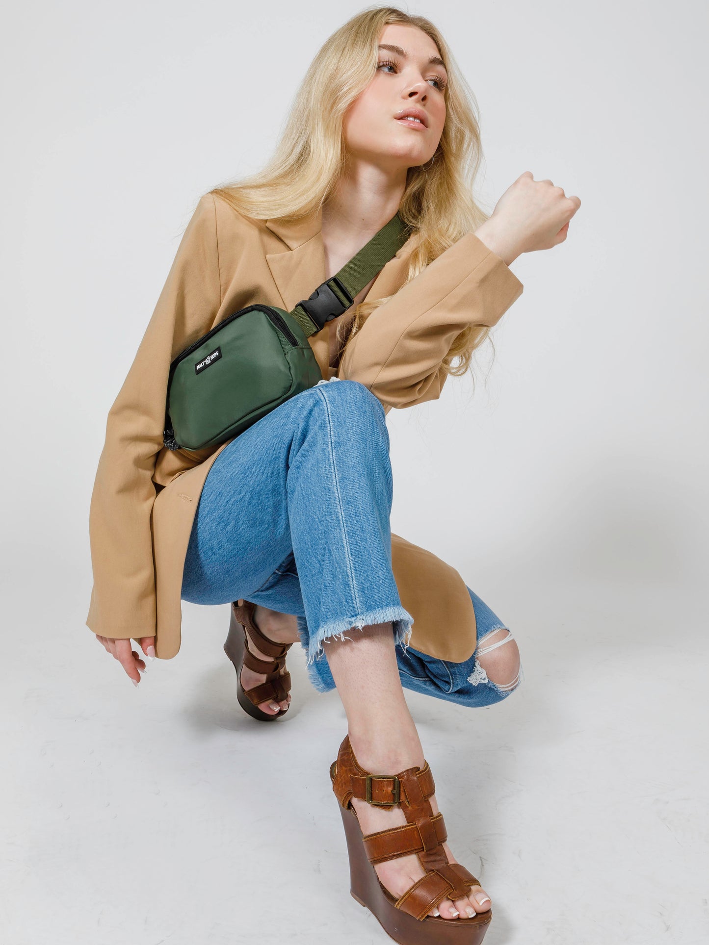 Olive Drab Gose Belt Bag