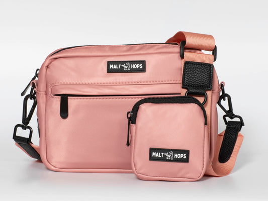 Hazy Mauve Hef Dog Walking Bag Set
