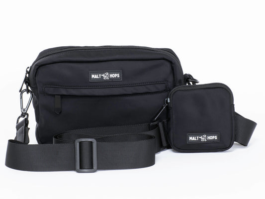 Black Stout Dog Walking Bag Set